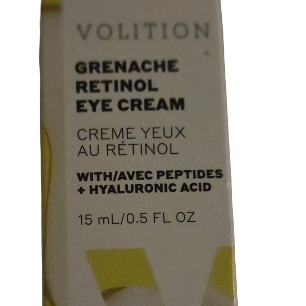 Volition Grenache Retinol Eye Cream‎ 0.5 oz New In Box Sealed